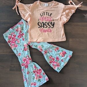 Little miss sassy matching set